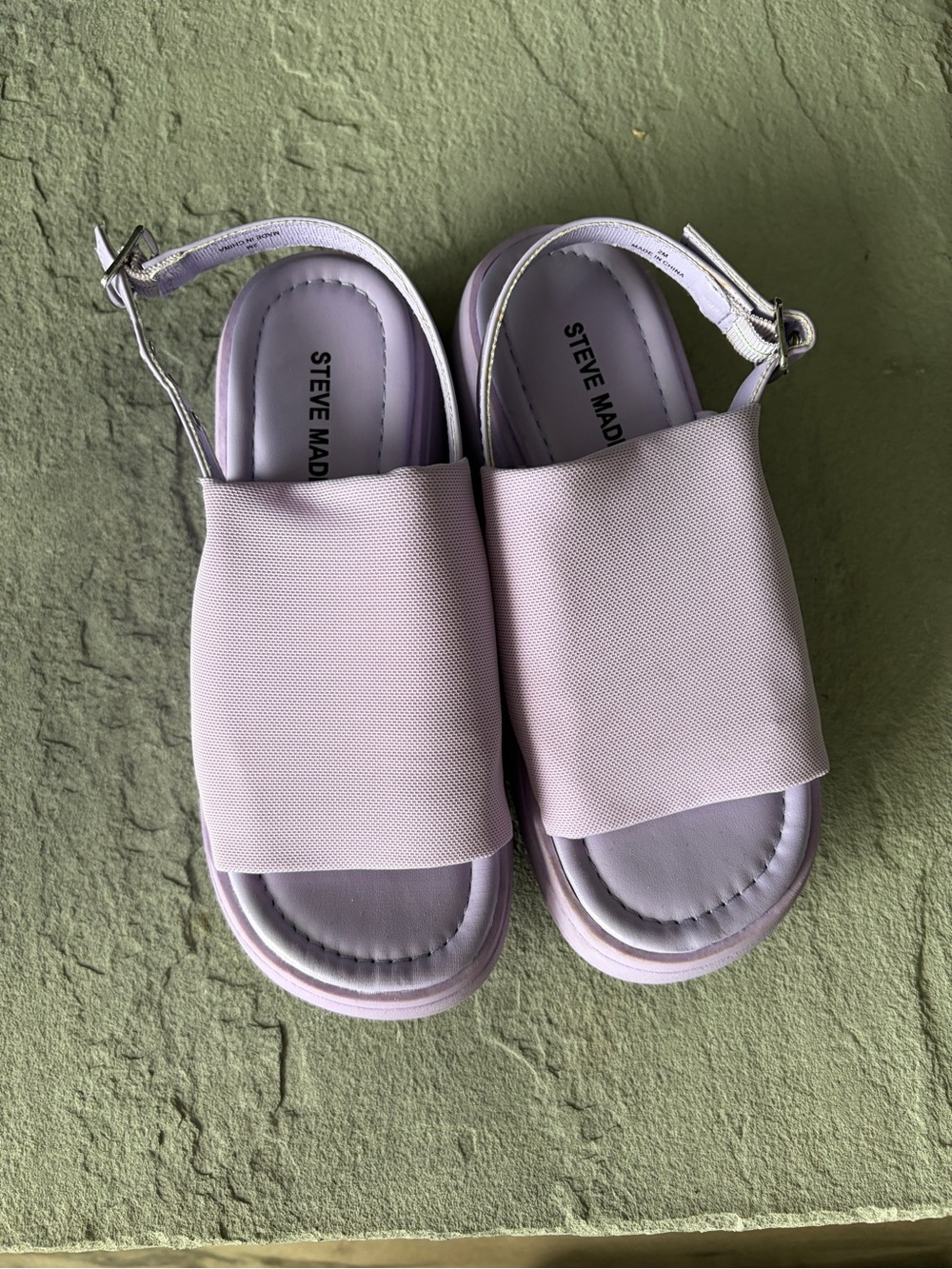 Steve Madden Kids Pastel Lilac Slingback Sandals